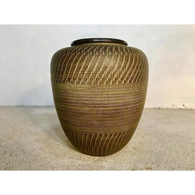 Large German Ceramic Floor Vase from Dümler & Breiden, 1950s For Sale - Image 16 of 16