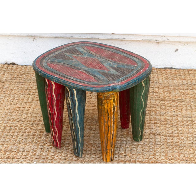 Mid-Century Tribal Nupe Table For Sale - Image 4 of 7