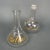 Mid-Century Modern 1960s Mid-Century Modern Gilded Glass Barware Bitters Decanter Bottles- a Pair For Sale - Image 3 of 13