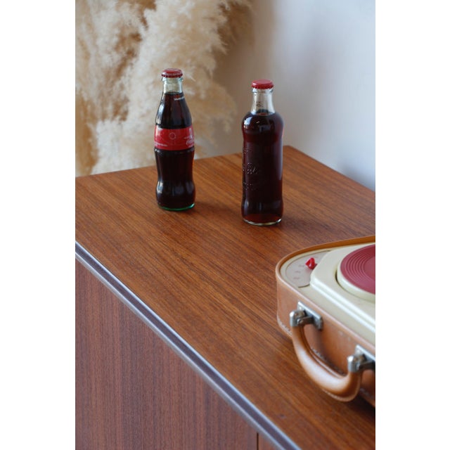 Vintage Vinyl Cabinet in Teak, 1960s For Sale - Image 13 of 18