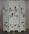 Antique Chinese Export Hardstone Folding Screen Room Divider For Sale - Image 16 of 18