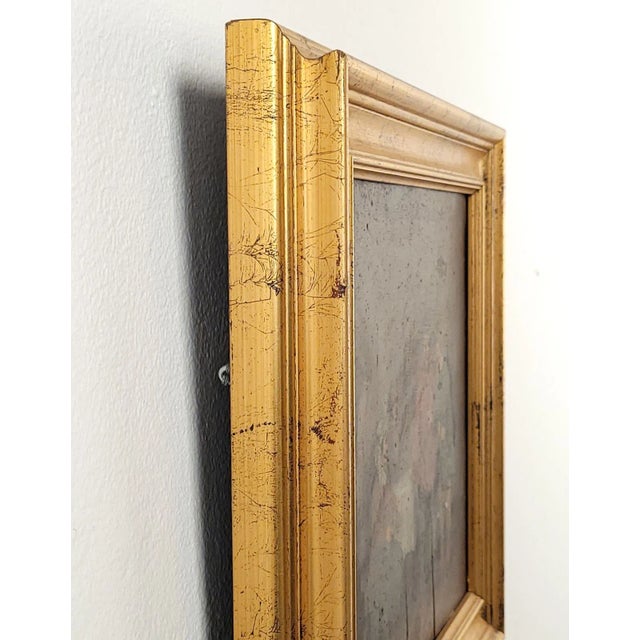 Oil on Board Rustic Genre Scene, Holland, 18th Century For Sale In San Francisco - Image 6 of 6