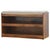 This shoe storage bench cabinet combines utility and understated elegance. Built from 100% solid mango wood with a soft...