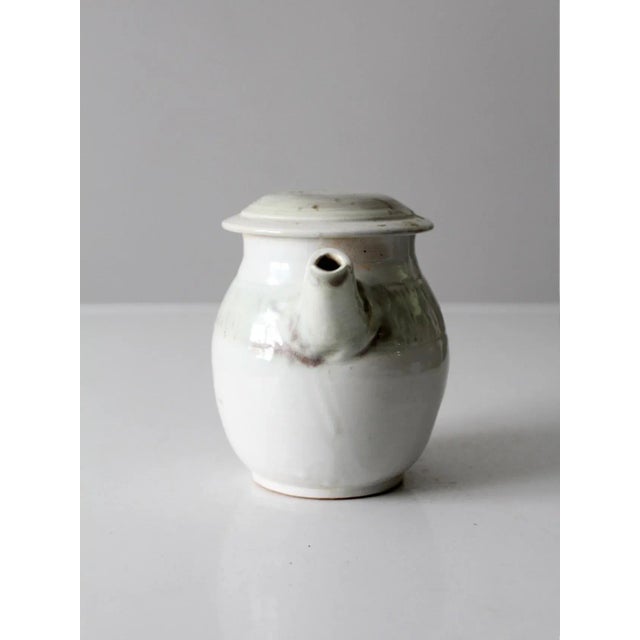 Vintage Studio Pottery Tea Pot For Sale - Image 10 of 13