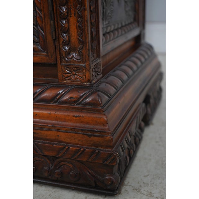 Maitland Smith Leather Top Renaissance Style Credenza Sideboard For Sale - Image 9 of 18