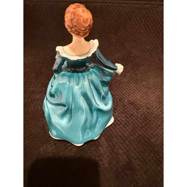 Royal Doulton Hn Series Figurines - Classic Ladies Collection Lynne” HN2329 or “Elegance” HN2264 Teal/Dark Blue Dress,...