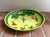 Canary Yellow 1970s Chinoiserie Hand Painted Porcelain Yellow Decorative Bowl With Figural Scene For Sale - Image 8 of 8
