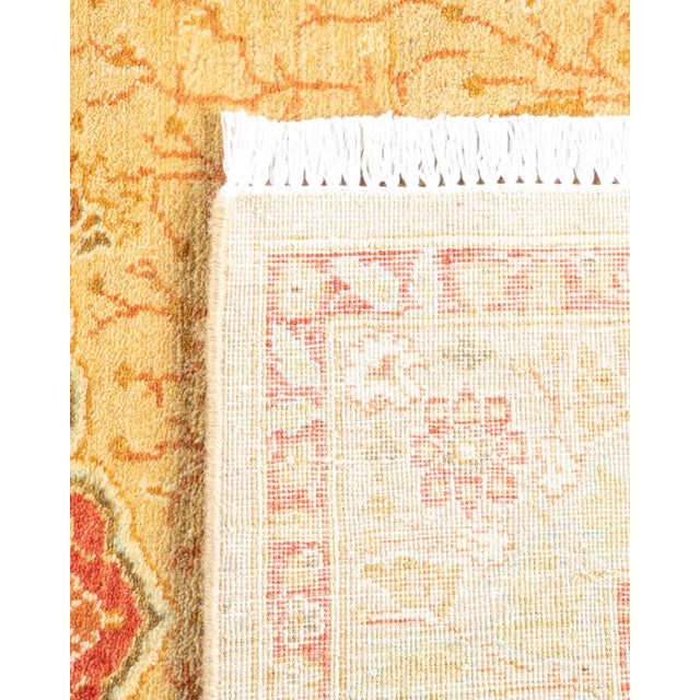 Solo Rugs Mogul, One-of-a-Kind Hand-Knotted Area Rug - Yellow, 3' 2" x 5' 4" For Sale - Image 4 of 6