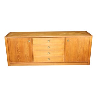 Mid 20th Century Mid-Century Vintage D-Scan “Captain” Credenza For Sale