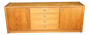Mid 20th Century Mid-Century Vintage D-Scan “Captain” Credenza