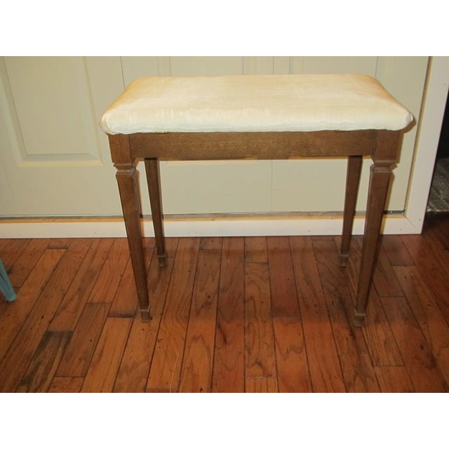 Mid Century Modern Organ Bench With Storage Chairish