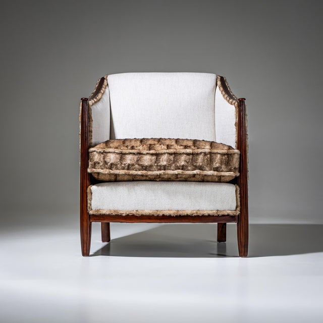 Pair of Art Deco Armchairs, France, circa 1920 For Sale - Image 11 of 11