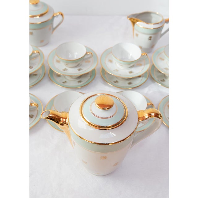Vintage French Coffee Set for 12, 1950s, Set of 27 For Sale - Image 4 of 10