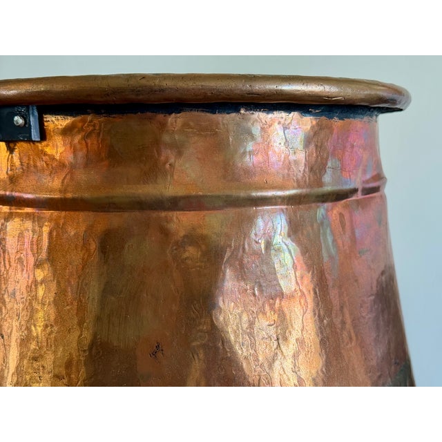 19th Century French Copper Cauldron For Sale - Image 14 of 15
