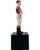 American Vintage Red Polka Dot Equestrian Jockey Bookend Statue 13"h For Sale - Image 3 of 12