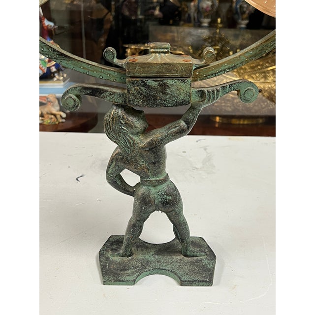 Verdigris Bronze Armillary With Verdigris Patina For Sale - Image 8 of 12