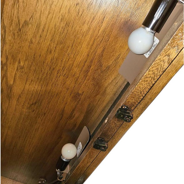 Boho Campaign China Cabinet from Drexel, 1980s For Sale - Image 4 of 15