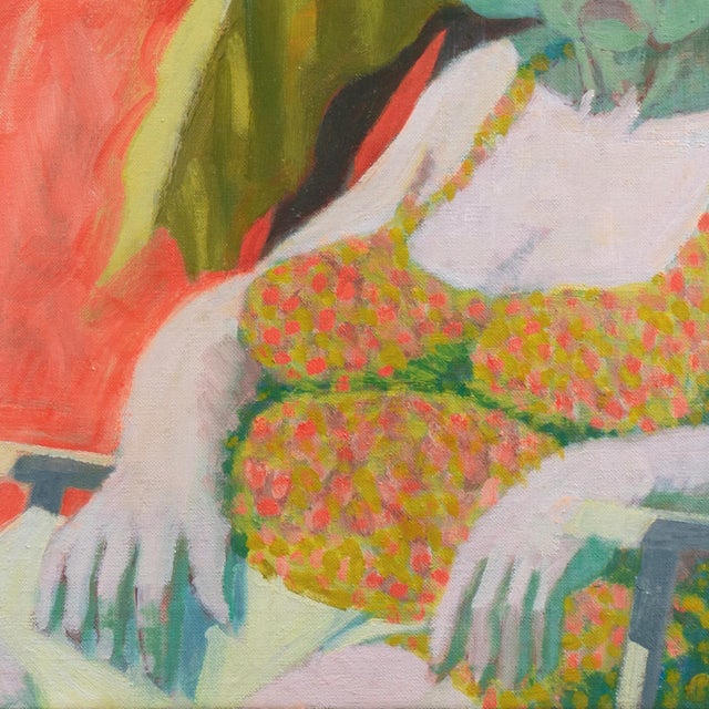 'Vacation Ii' by Curtis Fields, 1980, New York Modernism, Art Students League, Montreal Museum of Art For Sale - Image 4 of 8