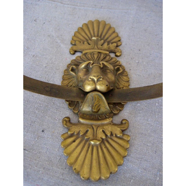 Metal Mid 19th Century French Napoleon III Empire Neoclassical Sconces - a Pair For Sale - Image 7 of 11