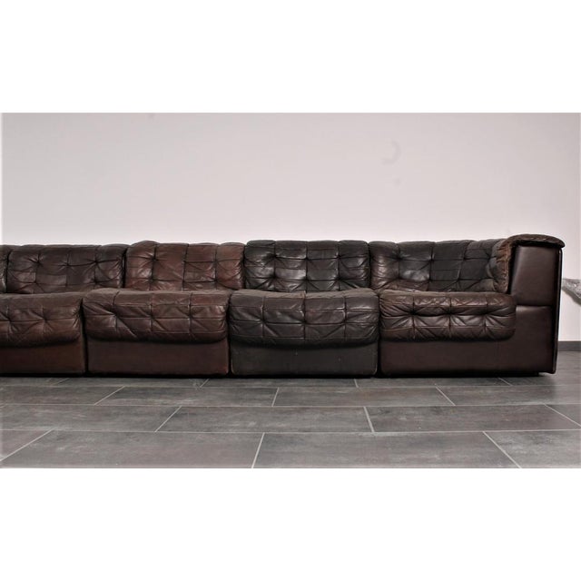 Ds11 Corner Sofa Elements from de Sede, Set of 7 For Sale - Image 9 of 11