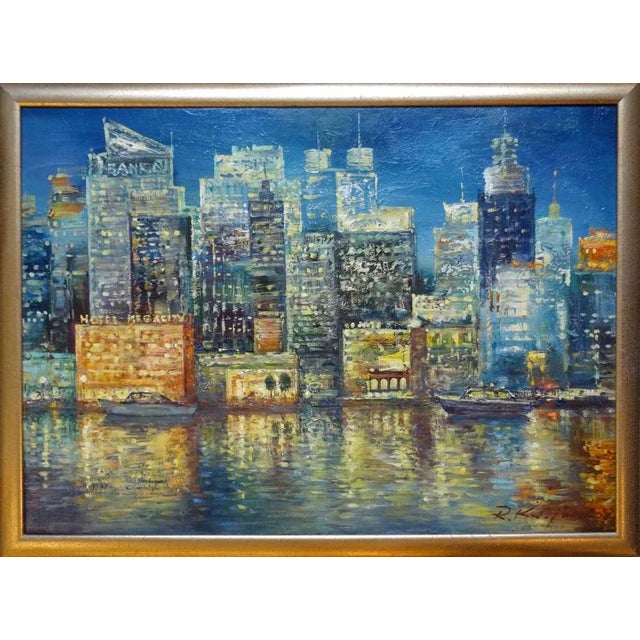 New york. Canvas, oil, 70x97 cm rolands krishjans (1966) in 1984 i finished j. Rozenthals art school in riga. In 1993 i...