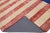The classic Stars and Stripes design of the United States flag is recreated here by stitching together. This beautiful...