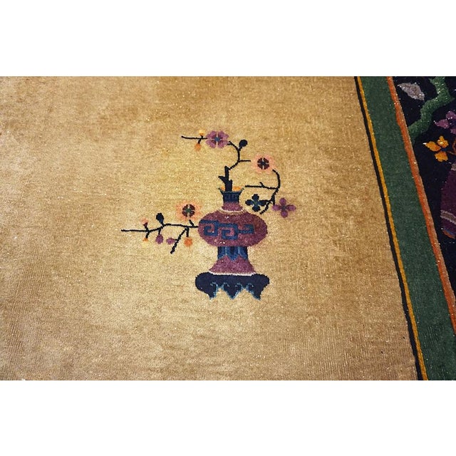 Textile 1920s Chinese Art Deco Carpet For Sale - Image 7 of 13