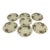 Vintage 1930s Thomas Ivory Bavaria "Rosemont" Dinner Plates - Set of 7 For Sale