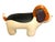 Late 20th Century Dog Footstool Kid's Chair Ottoman 41" Large Oversized Beagle Faux Leather Cool Decor For Sale - Image 12 of 12