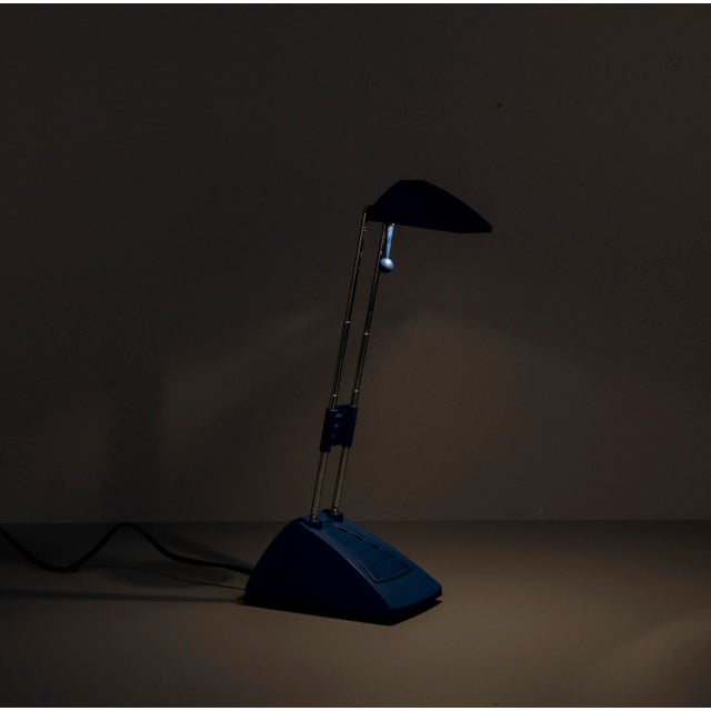 3743/ 011A Small Table Light by Franz Hustadt, Germany, 1980s A piece of design history by Hustadt, who mainly designed...