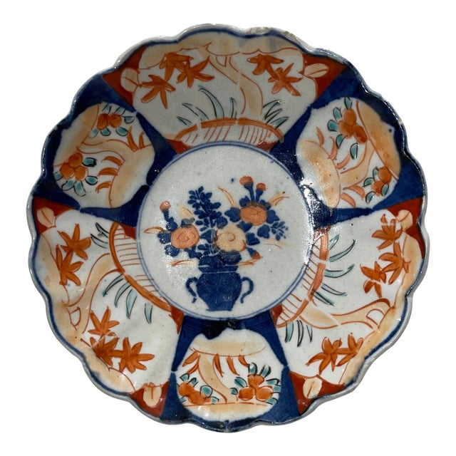 19th Century Imari Plate For Sale