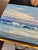 Original Coastal Seascape Oil Painting on Canvas – Ocean Waves & Soft Blue Sky – 24 X 36" For Sale - Image 4 of 5
