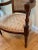 American 1970s Caned Back Chair With Upholstered Seat For Sale - Image 3 of 9