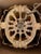 1960s 1960sSpanish Revival/ Hollywood Regency Metal and Gilt Pendant Lamp For Sale - Image 5 of 5