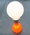 Mid-Century Italian Glass Floor Lamp attributed to Mazzega For Sale - Image 13 of 15
