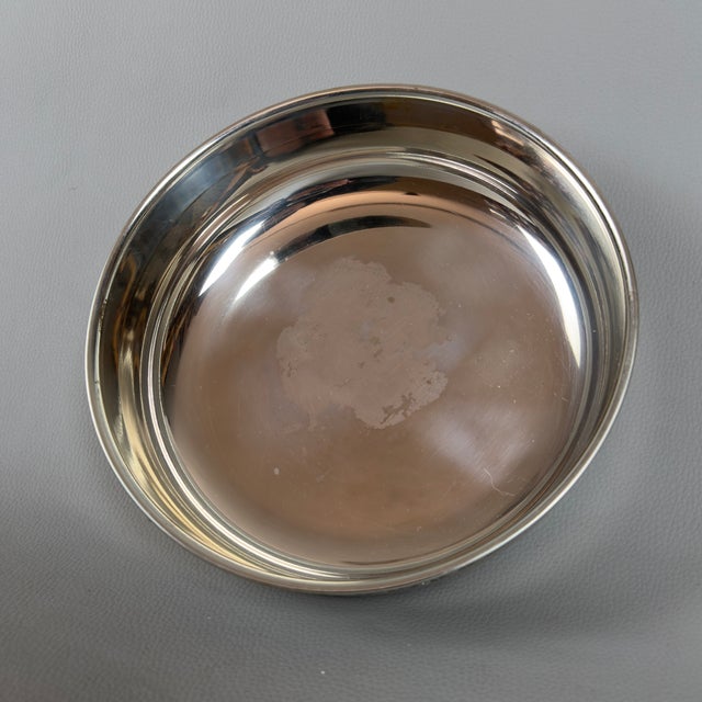 Italian Silver-Plated Fruit Bowl For Sale - Image 5 of 11