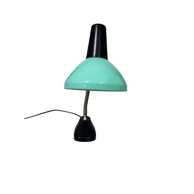 Dutch Table Lamp attributed to Busquet for Hala, 1960s For Sale - Image 3 of 9