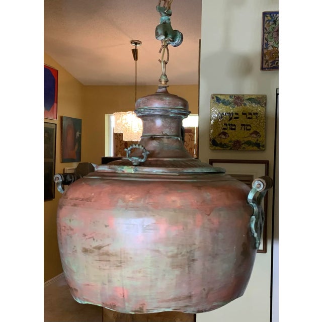 Metal 1960s Samovar Pendant Light For Sale - Image 7 of 13
