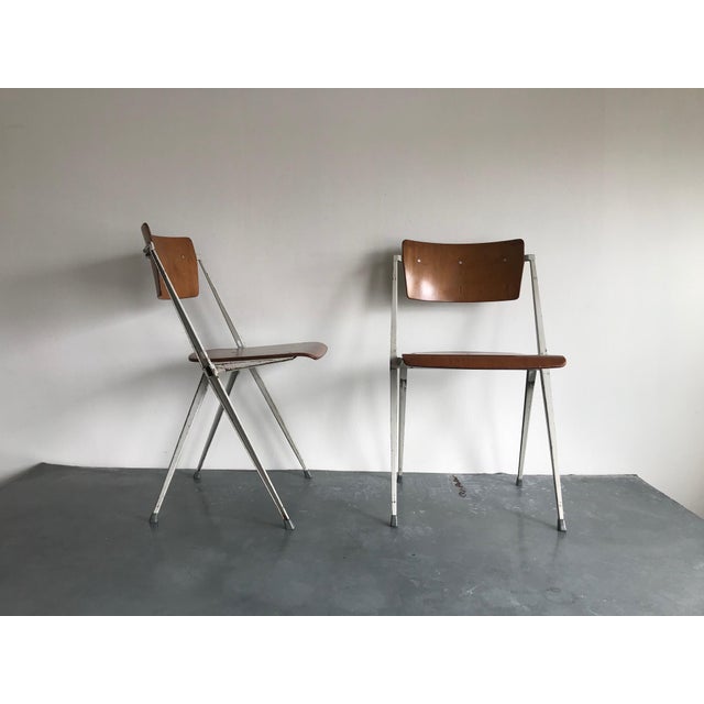 Wood Mid-Century Friso Kramer Chair Vintage Original For Sale - Image 7 of 7