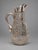1900s American Sterling Silver Webbed Overlay Glass Pitcher, Alvin For Sale In Providence - Image 6 of 10