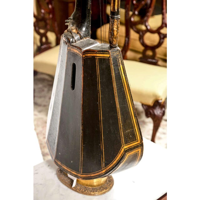 19th Century Edward Light Harp Lute Chairish