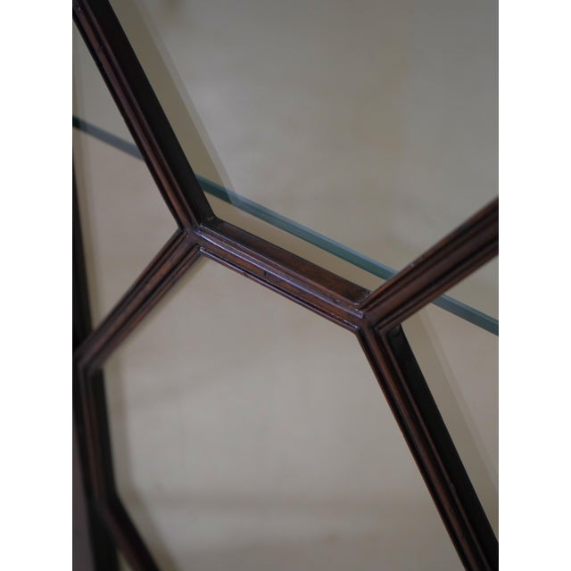 Theodore Alexander Mahogany 2 Door Corner Cabinet For Sale - Image 9 of 15
