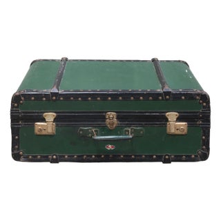 Vintage Travel Trunk, 1940s For Sale