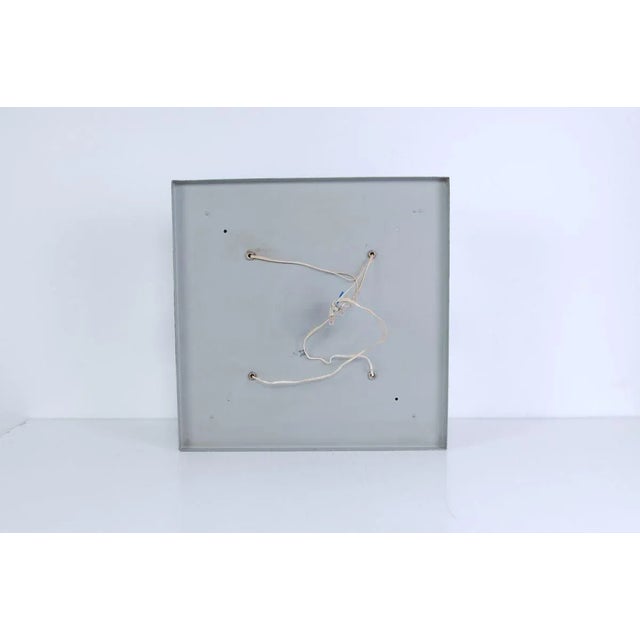 Steel Ceiling Lamp in the Style of Poliarte, 1970s For Sale - Image 17 of 18