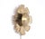 Brass Flower Wall Lamp by Svend Aage Holm Sørensen for Holm Sørensen & Co, 1960s For Sale - Image 4 of 9