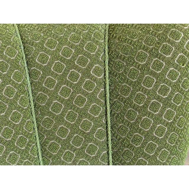 Green Scandinavian Modern Lounge Chairs in Green Wool, 1940s, Set of 2 For Sale - Image 8 of 10