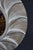 Mid-Century Modern Mid-Century Modern Style Carved Swirl Sunburst Wall Mirror For Sale - Image 3 of 8