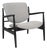 Lounge Chair in Fabric and Black Ash by Finn Juhl, France For Sale