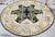 French Aubusson Style Large Round Needlepoint Rug or Wall Tapestry For Sale - Image 3 of 10