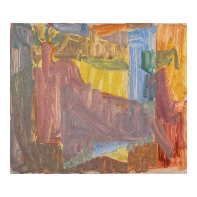 'Reclining Nude' by Victor Di Gesu, Paris, Louvre, Academie Chaumiere, San Francisco Art Association, Los Angeles County Museum of Art For Sale